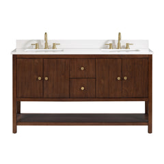 Zoe 60 in. Double Sink Bathroom Vanity